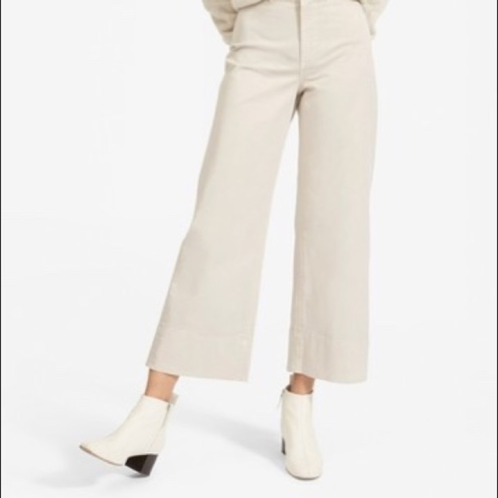 Everlane Wide Leg Chinos